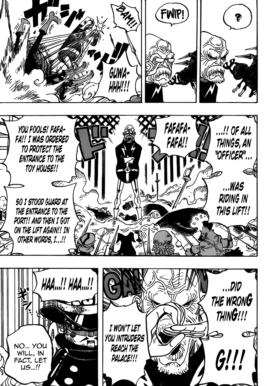 One Piece, Chapter 736 image 16